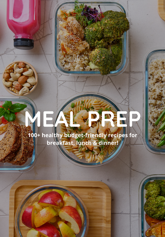 Meal Prep Planner - 100+ Recipes & Grocery Lists